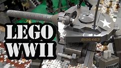 LEGO WWII Futuristic Mech Tank Battle | BrickCon 2016