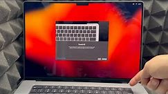 How to Set Up Touch ID when setting up MacBook Pro M2