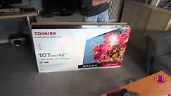Unboxing: Toshiba 42'' LED Full HD TV