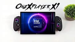 ONEXPLAYER X1 First Look! Hands On With The First Intel Core Ultra Handheld