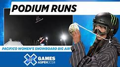Pacifico Women’s Snowboard Big Air: Top 3 Runs | X Games Aspen 2024