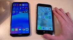 Huawei P20 Lite vs iPhone 7 (HD)