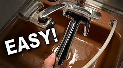 How to Replace a Kitchen Sink Spray Nozzle