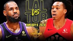 Los Angeles Lakers vs Toronto Raptors Full Game Highlights | January 9, 2024 | FreeDawkins