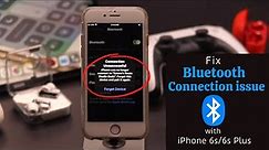 Bluetooth Connectivity Problem on iPhone 6s/6s Plus After iOS Update (Fixed)