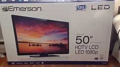 Emerson HDTV 50" LED TV Customer Review-Walmart Purchase