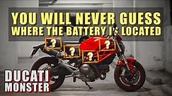Ducati Monster 795 Battery Change Guide | You’ll never guess where the battery is located