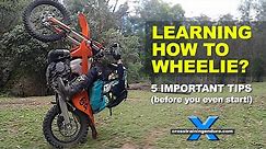 How to wheelie a motorbike: five tips before you start!︱Cross Training Enduro