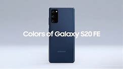 SAMSUNG Galaxy S20 FE Color Features Design Introduction Official Video HD | Galaxy S20 FE Colors