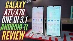 Samsung Galaxy A71 & A70 Android 11 One UI 3.1 Review
