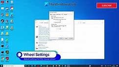 How to change Mouse Settings in Windows 11/10