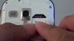 Samsung Galaxy S3 Mini: How to Remove / Insert a SIM Card