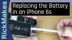 Replacing the Battery in an iPhone 6s
