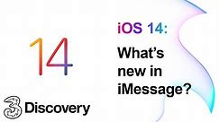 iOS 14 New iMessage Features | Our Favourite iOS 14 Features | Three Discovery (2020)