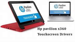 Hp pavilion x360 touchscreen not working fix. drivers download
