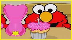 Elmo's Special Cupcake with Mummy