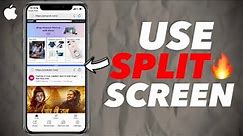 How to enable Split screen Feature in any iPhone | How to do MultiTask On any iPhone 2024 ✅🔥
