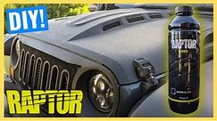 RAPTOR LINER PAINT JOB - How To Paint Your JEEP or 4WD With U-Pol Raptor Liner [Full DIY Guide]
