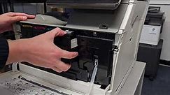 Replacing Toner Sharp MX-C303 And MX-C304