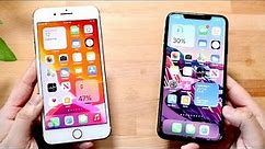 iPhone XS Max Vs iPhone 8 Plus In 2021! (Comparison) (Review)