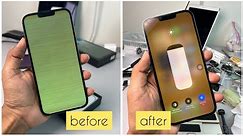 iPhone 13 pro max fix green screen and white screen done 100%✅