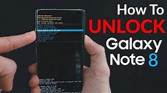 How to Unlock Samsung Galaxy Note 8 - Passcode & Carrier Unlock! | Hard Reset