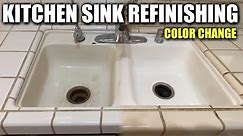 How to Repair and Refinish your Kitchen Sink | Kitchen Sink Reglazing for $195 | DP Tubs