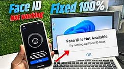 How To Fix iPhone Face ID Not Working | How To Fix Face ID Not Available | Face ID Not Available |