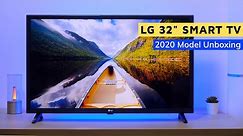 New LG 32" Smart LED TV Unboxing - 2020 Model Overview, Features, WebOS, UI, Apps