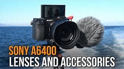 Sony a6400 | RECOMMENDED LENSES & ACCESSORIES