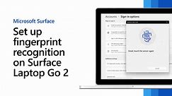 Surface Laptop Go 2 features