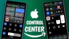 How To Apply iOS 15 CONTROL CENTER In Any Android Devices??