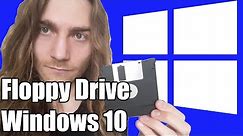 Internal Floppy Drive on Modern PC - Part 1: Windows 10