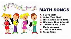 MATHEMATICS SONGS | I LOVE MATH | SOLVE YOUR MATH | IT'S MATHEMATICS TIME | WE'RE WISE