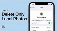 Delete Photos from iPhone and Keep on iCloud Tutorial