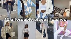10 online stores to get AFFORDABLE trendy clothes | best places to shop online for trendy clothes