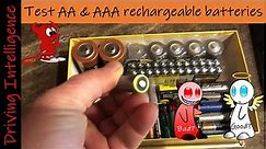 How To Test Rechargeable AA & AAA NiCD / NiMH Batteries: Use A Cheap, Simple & Effective Tool