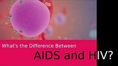 What's the Difference Between AIDS and HIV?