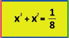 Singapore math Olympiad ║ A Nice Algebra Problem