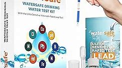 The Original Water Testing Kit for Drinking Water, Well and Tap Water, Sensitive Lead in Water Test, Bacteria, Hardness, pH, Nitrates, Easy Instructions, Lab-Accurate Results, 1 Kit