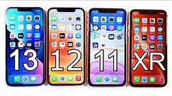iPhone 13 vs 12 vs 11 vs XR!