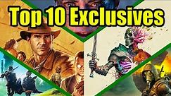 Top 10 Best Xbox Series X Exclusive Games to Play 2024