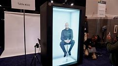 I chatted with a hologram at CES 2024, and it was as cool as it sounds