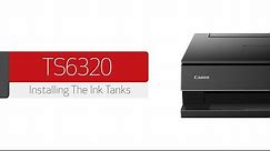 Canon PIXMA TS6320 - Installing The FINE Cartridges
