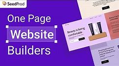 9 Best FREE One Page Website Builders (2021)