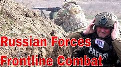 Russian Frontline Combat Underfire Forces Ukraine Change Battle Tactics