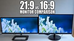 LG Ultrawide 29" 21:9 vs Philips 27" 16:9 1080p Display Comparison 29UB65-P