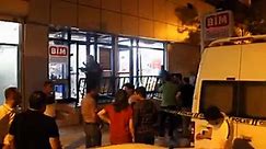 Diyarbakır&#39;da markete patlayıcı atıldı