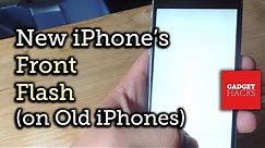 Get the Front-Facing Flash Feature from the New iPhones Right Now [How-To]