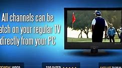 Watch Live internet TV using, Satellite TV software